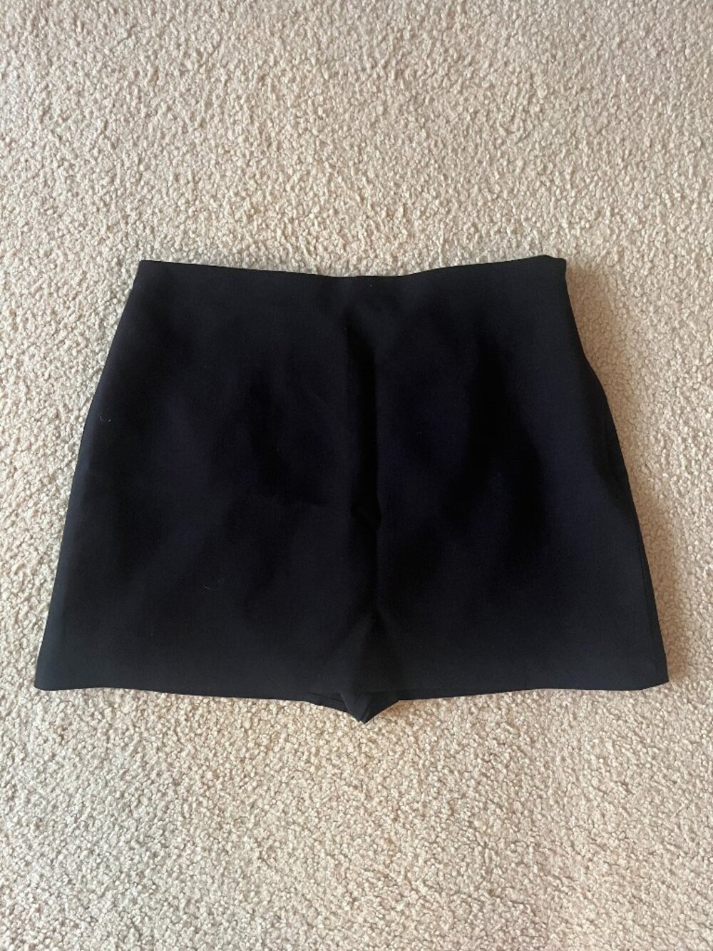 A&F Scarlett Mini Skort, Black, Size M